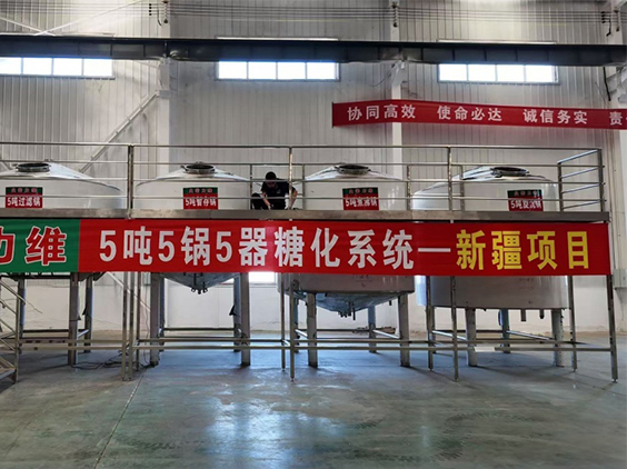 蠡县精酿啤酒设备厂—5吨精酿啤酒设备—新疆项目